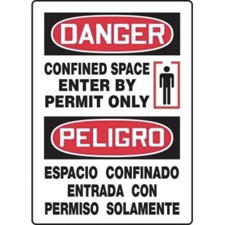 Accuform ENGLISHSPANISH MEXICAN 14 in x 10 in SBMTDX040XV